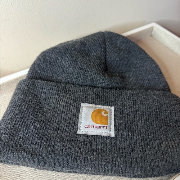 Carhartt beanie in grey knit - Picture 1 of 4